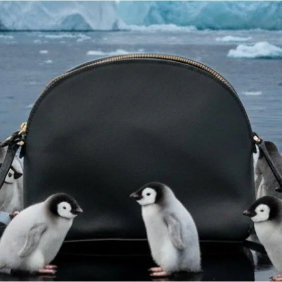 NWOT Kate Spade Novelty RARE Large Hilli Penguin Crossbody Bag - Picture 3 of 9